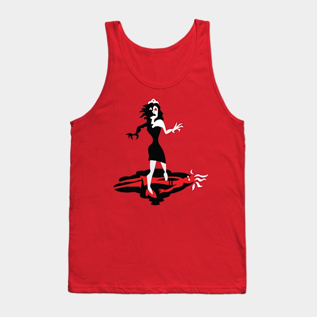 Femmes of Fright - Mary Lou Tank Top by evilgoods